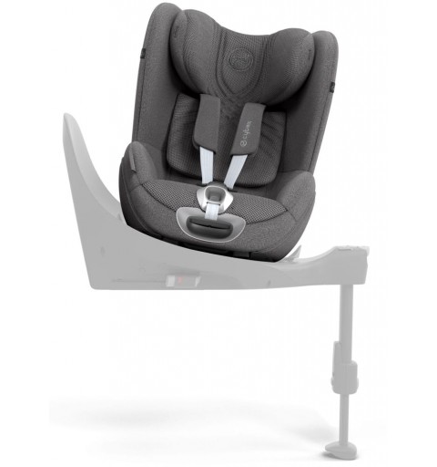 Cybex Sirona T i-Size - obrotowy fotelik samochodowy 0-18 kg | PLUS Mirage Grey